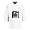 Eight Pearl Button Chef Coat with Thermometer Pocket Thumbnail