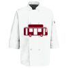 Eight Pearl Button Chef Coat with Thermometer Pocket Thumbnail