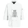 Eight Pearl Button Chef Coat with Thermometer Pocket Thumbnail