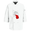 Eight Pearl Button Chef Coat with Thermometer Pocket Thumbnail