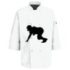 Eight Pearl Button Chef Coat with Thermometer Pocket Thumbnail