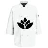 Eight Pearl Button Chef Coat with Thermometer Pocket Thumbnail