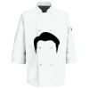 Eight Pearl Button Chef Coat with Thermometer Pocket Thumbnail