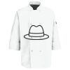Eight Pearl Button Chef Coat with Thermometer Pocket Thumbnail