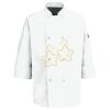 Eight Pearl Button Chef Coat with Thermometer Pocket Thumbnail