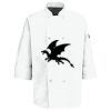 Eight Pearl Button Chef Coat with Thermometer Pocket Thumbnail
