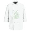Eight Pearl Button Chef Coat with Thermometer Pocket Thumbnail