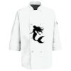 Eight Pearl Button Chef Coat with Thermometer Pocket Thumbnail