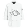 Eight Pearl Button Chef Coat with Thermometer Pocket Thumbnail