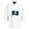 Eight Pearl Button Chef Coat with Thermometer Pocket Thumbnail