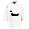Eight Pearl Button Chef Coat with Thermometer Pocket Thumbnail