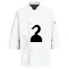 Eight Pearl Button Chef Coat with Thermometer Pocket Thumbnail