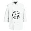 Eight Pearl Button Chef Coat with Thermometer Pocket Thumbnail