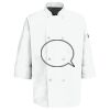Eight Pearl Button Chef Coat with Thermometer Pocket Thumbnail