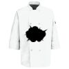 Eight Pearl Button Chef Coat with Thermometer Pocket Thumbnail