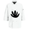 Eight Pearl Button Chef Coat with Thermometer Pocket Thumbnail