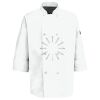Eight Pearl Button Chef Coat with Thermometer Pocket Thumbnail