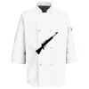 Eight Pearl Button Chef Coat with Thermometer Pocket Thumbnail