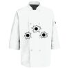 Eight Pearl Button Chef Coat with Thermometer Pocket Thumbnail