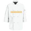 Eight Pearl Button Chef Coat with Thermometer Pocket Thumbnail