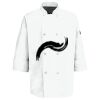 Eight Pearl Button Chef Coat with Thermometer Pocket Thumbnail