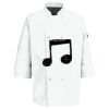 Eight Pearl Button Chef Coat with Thermometer Pocket Thumbnail